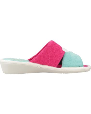 Pantofole per Donna NORDIKAS ZAPATILLAS HOGAR MUJER MODELO TOP LINE COLOR VERDE VERDE VERDE