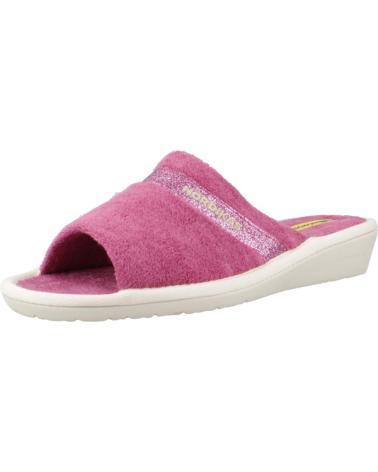 Pantofole per Donna NORDIKAS ZAPATILLAS HOGAR MUJER MODELO 1928 COLOR ROSA ORQUIDEA ORQUIDEA