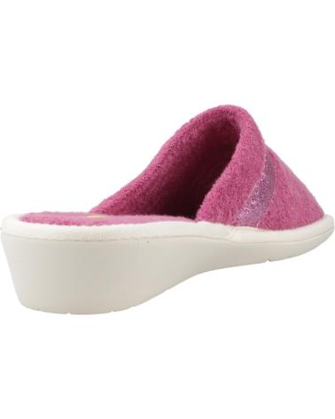 Pantofole per Donna NORDIKAS ZAPATILLAS HOGAR MUJER MODELO 1928 COLOR ROSA ORQUIDEA ORQUIDEA