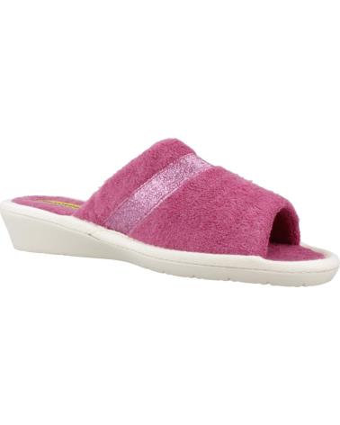 Pantofole per Donna NORDIKAS ZAPATILLAS HOGAR MUJER MODELO 1928 COLOR ROSA ORQUIDEA ORQUIDEA