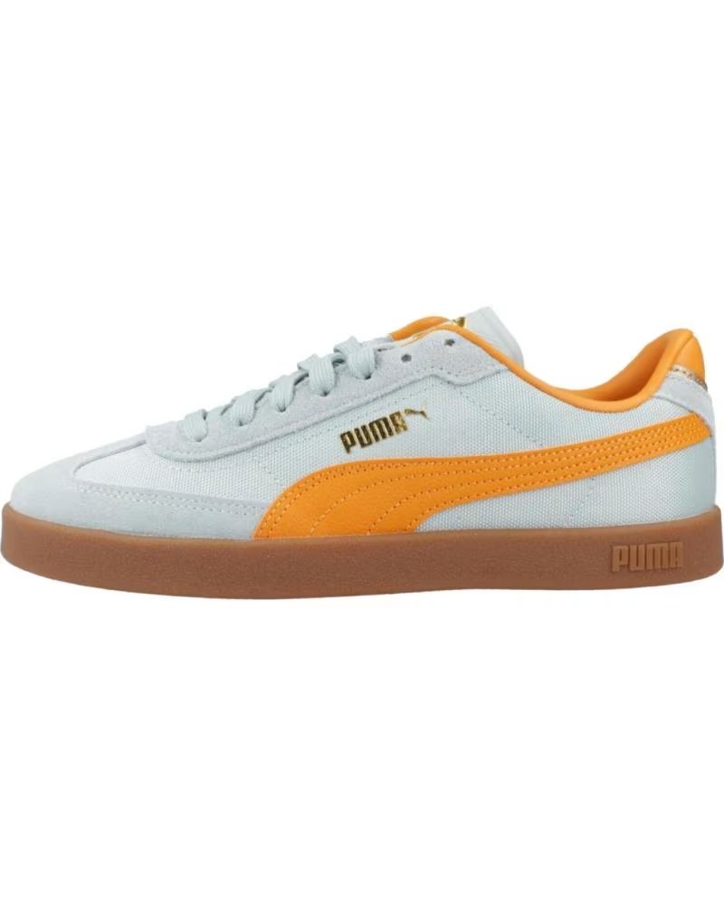 PUMA BASKETS CASUAL CLUB II ERA CV JR 401572 BLEU CLAIR GREEN