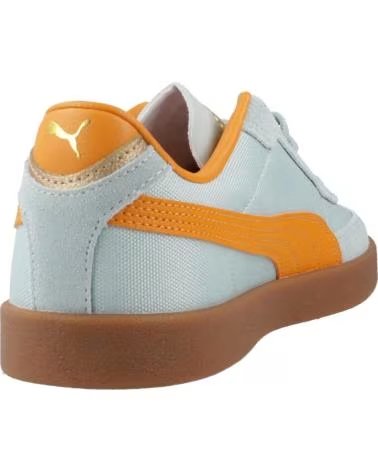PUMA BASKETS CASUAL CLUB II ERA CV JR 401572 BLEU CLAIR GREEN