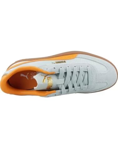 PUMA BASKETS CASUAL CLUB II ERA CV JR 401572 BLEU CLAIR GREEN