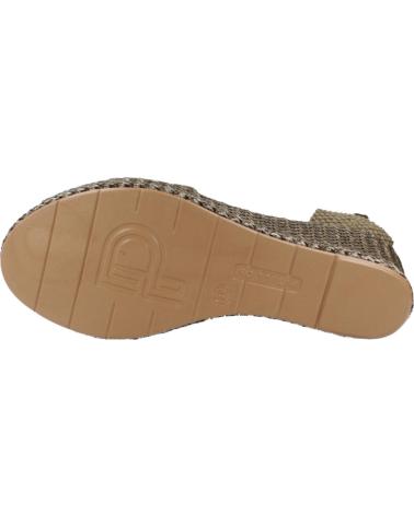 Sandali per Donna PITILLOS ALPARGATAS MUJER MODELO 10560P COLOR VERDE KAKI