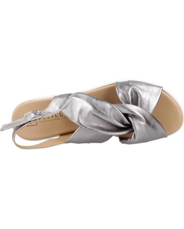 Sandálias de Mulher PITILLOS SANDALIAS MUJER MODELO 10615P COLOR PLATA ACERO