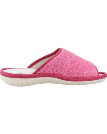Men's-slippers-at-home-NORDIKAS-ZAPATILLAS-HOGAR-MUJER-MODELO-RIZO-COLOR-ROSA-FUXIA
