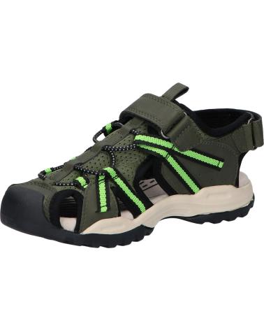 Sandálias de Mulher e Menina e Menino GEOX J450RB 014ME J BOREALIS C3222 MILITARY-GREEN