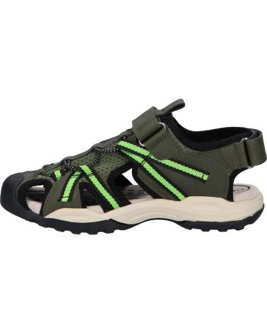 Sandálias de Mulher e Menina e Menino GEOX J450RB 014ME J BOREALIS C3222 MILITARY-GREEN