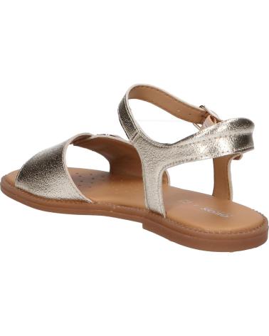 girl Sandals GEOX  J4535D 000BN J SANDAL KARLY C2010 PLATINUM C2010