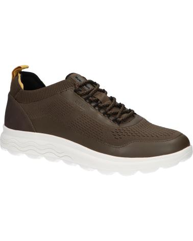 Sportivo per Uomo geox U35BYA 0006K U SPHERICA C3005 OLIVE