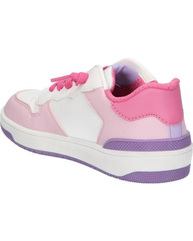 GEOX J36HXD 054FU J WASHIBA WHITE-DK PINK C1364