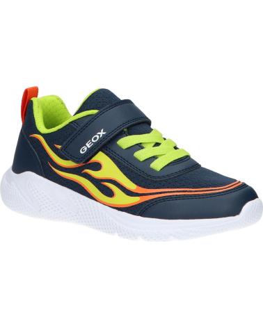 Deportivas de Niño GEOX J45GBB 01454 J SPRINTYE C0749 NAVY-LIME