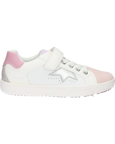 Sportivo per Bambina GEOX J35DWA 08554 J SILENEX C0674 WHITE-ROSE