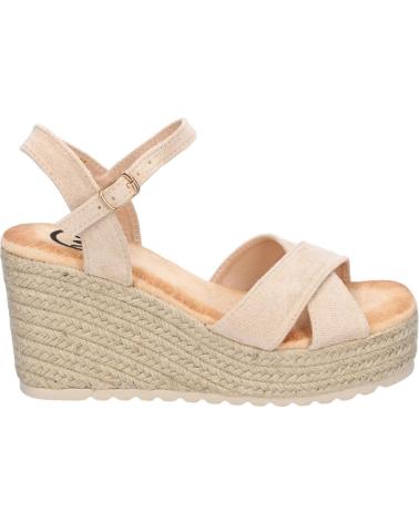 Sandales pour Femme PUNTOSALAO SANDALIAS DE CUNA EN YUTE PALA TRENZADA PARA MUJER COLOR BEI VARIOS COLORES