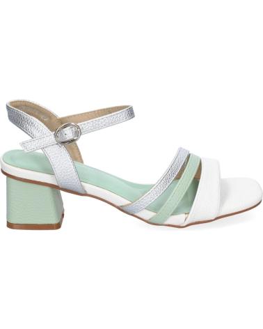 Sandalias de Mujer PUNTOSALAO SANDALIAS PLATEADAS DE TACON BAJO PARA FIESTA TIRAS COLOR MU VARIOS COLORES