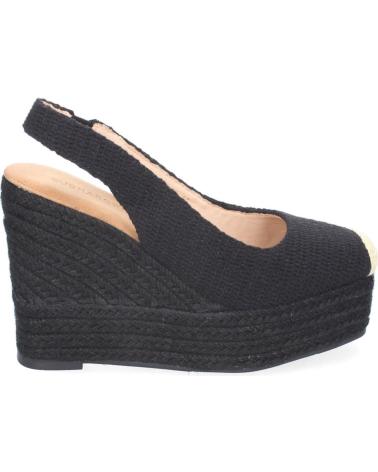 Sandalias de Mujer PUNTOSALAO SANDALIAS DE CUNA EN YUTE HEBILLA PARA MUJER COLOR NEGRO A-5 VARIOS COLORES