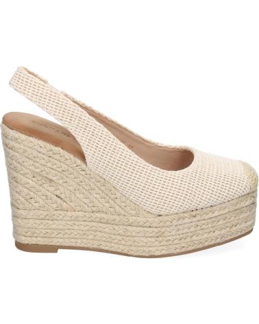 Sandalias de Mujer PUNTOSALAO SANDALIAS DE CUNA EN YUTE HEBILLA PARA MUJER COLOR BEIGE A-5 VARIOS COLORES
