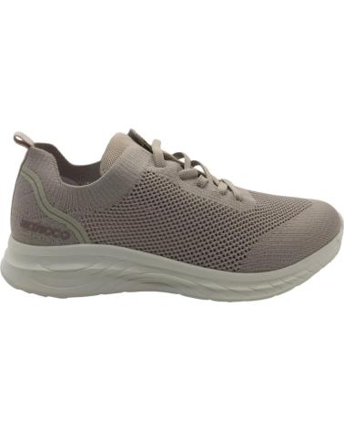 Sportif pour Femme NICOBOCO ZAPATILLA CONFORT MUJER LAIKA 42-221 BEIG