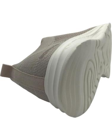 Sportif pour Femme NICOBOCO ZAPATILLA CONFORT MUJER LAIKA 42-221 BEIG