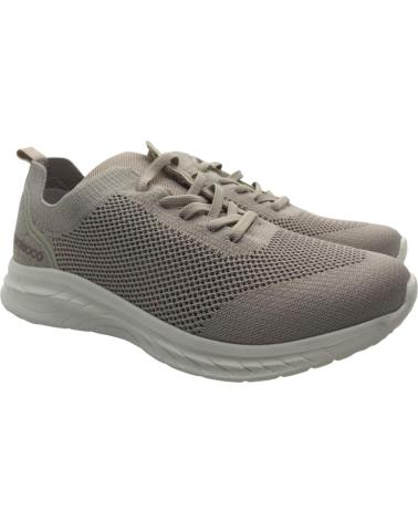 Sportif pour Femme NICOBOCO ZAPATILLA CONFORT MUJER LAIKA 42-221 BEIG