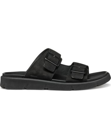 Man Sandals GEOX SANDALIAS DOBLE HEBILLA C9999 BLACK