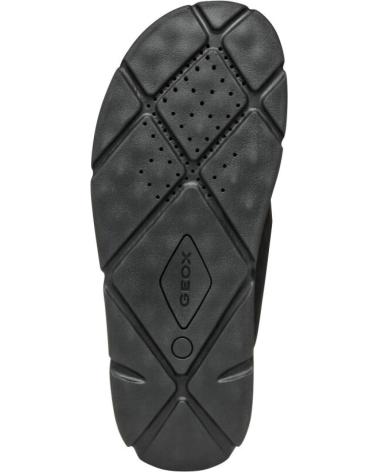 Man Sandals GEOX SANDALIAS DOBLE HEBILLA C9999 BLACK