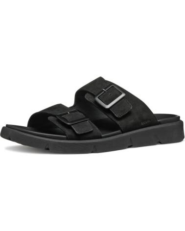 Man Sandals GEOX SANDALIAS DOBLE HEBILLA C9999 BLACK
