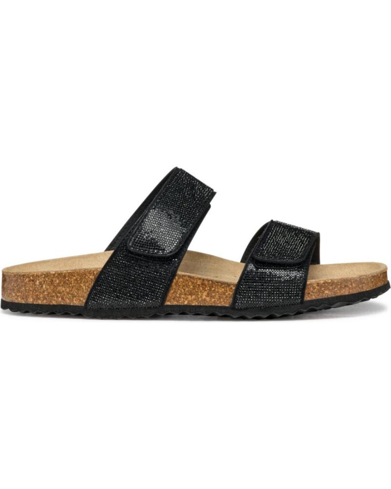 Sandals-De-Mujer-GEOX-SANDALIA-DOBLE-VELCRO-DE-C9999-BLACK