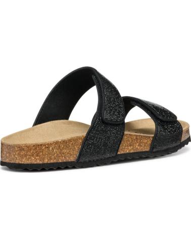 Sandals-De-Mujer-GEOX-SANDALIA-DOBLE-VELCRO-DE-C9999-BLACK
