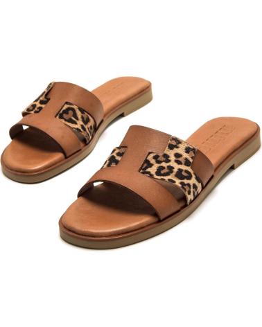 Sandalias de Mujer MTNG CHANCLAS MUJER MUSTANG ALISA 54181 MARRON