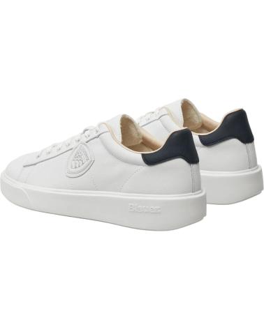 Sportif-De-Hombre-BLAUER-BUCK01-S5BUCK01-LEA-BLANCO