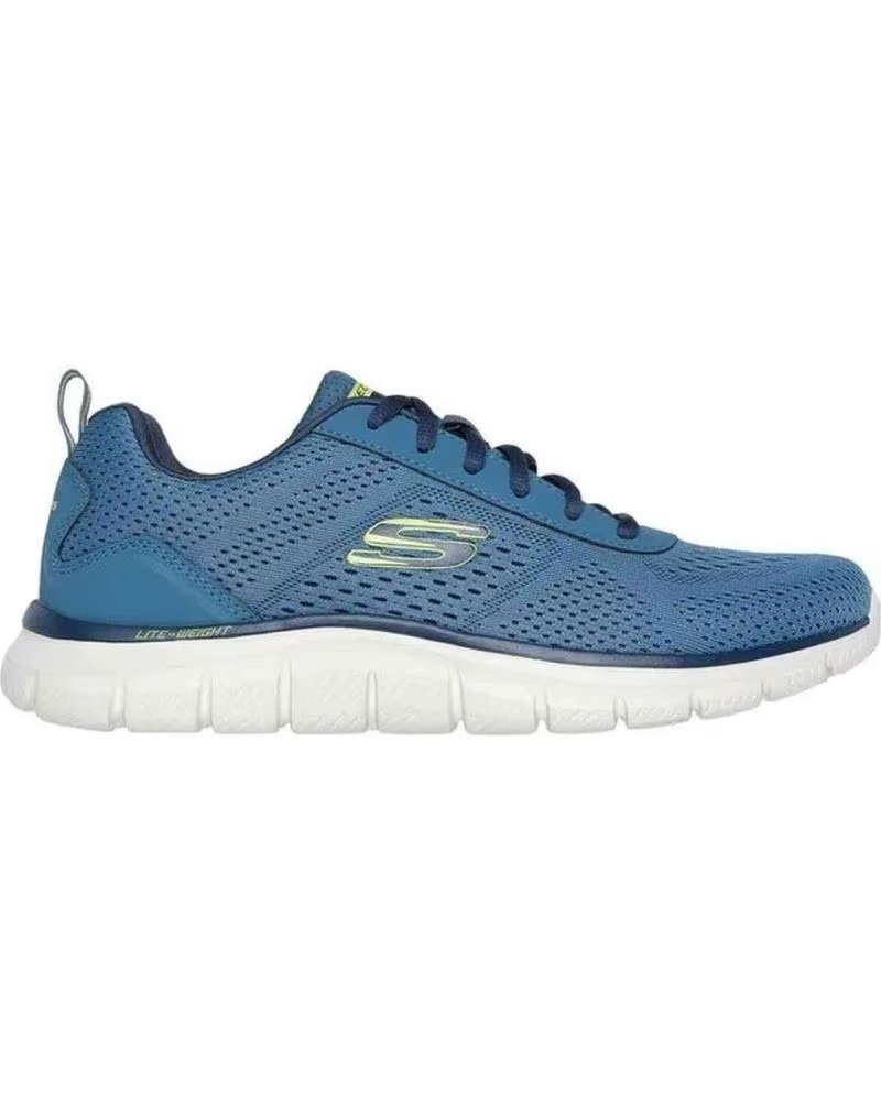 Scarpe sport per Uomo SKECHERS ZAPATILLAS TRACK - LESHUR PARA HOMBRE EN COLOR AZUL AZUL