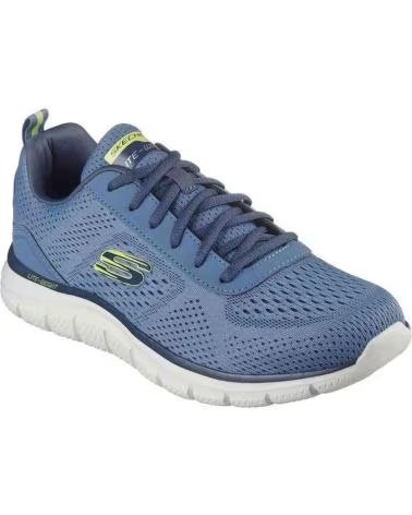 Scarpe sport per Uomo SKECHERS ZAPATILLAS TRACK - LESHUR PARA HOMBRE EN COLOR AZUL AZUL