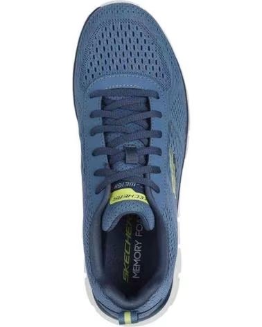 Scarpe sport per Uomo SKECHERS ZAPATILLAS TRACK - LESHUR PARA HOMBRE EN COLOR AZUL AZUL