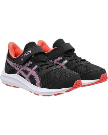 ASICS SCARPE JOLT 4 PS 1014A299-012 NERO ROSA NEGRO
