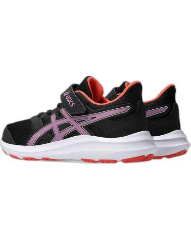 ASICS SCARPE JOLT 4 PS 1014A299-012 NERO ROSA NEGRO
