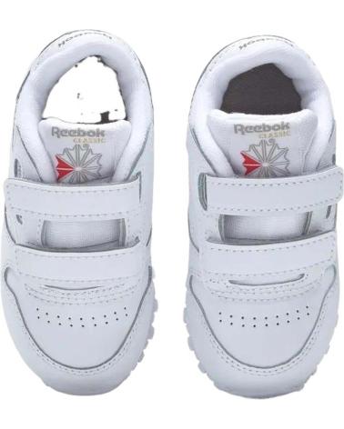 Esportes  de Menina e Menino REEBOK ZAPATILLA CL LTHR 2 V 100010355 BLANCO