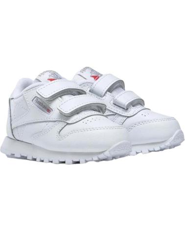 Esportes  de Menina e Menino REEBOK ZAPATILLA CL LTHR 2 V 100010355 BLANCO