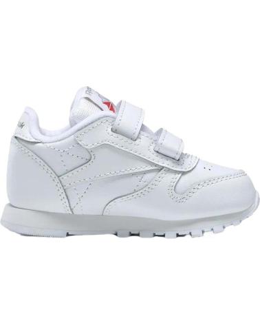 Esportes  de Menina e Menino REEBOK ZAPATILLA CL LTHR 2 V 100010355 BLANCO