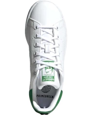 Schuhe für Mädchen und Junge ADIDAS ZAPATILLAS STAN SMITH PARA NINOS UNISEX EN COLOR BLANCO BLANCO