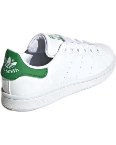 Schuhe für Mädchen und Junge ADIDAS ZAPATILLAS STAN SMITH PARA NINOS UNISEX EN COLOR BLANCO BLANCO