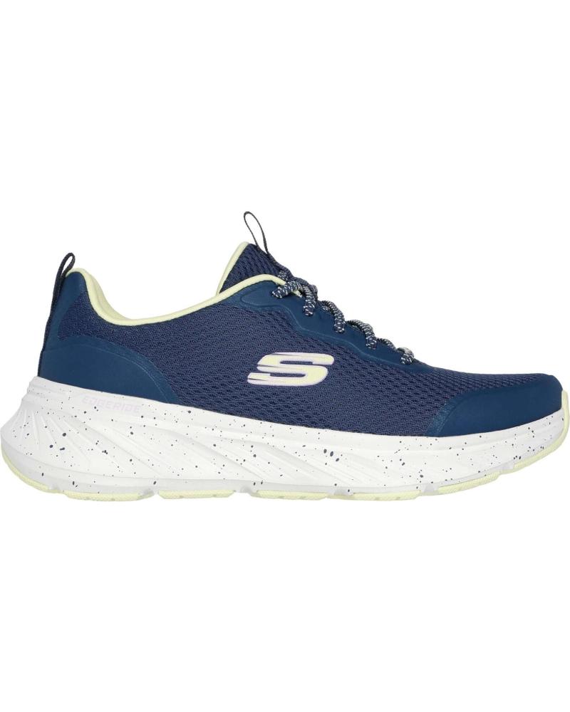 Sportif pour Femme SKECHERS ZAPATILLAS RELAXED FIT EDGERIDE -SMOOTH JOURNEY PARA MUJER E AZUL NEGRO-BLANCO-FUCSIA