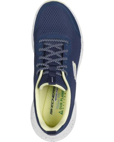 Sportif pour Femme SKECHERS ZAPATILLAS RELAXED FIT EDGERIDE -SMOOTH JOURNEY PARA MUJER E AZUL NEGRO-BLANCO-FUCSIA