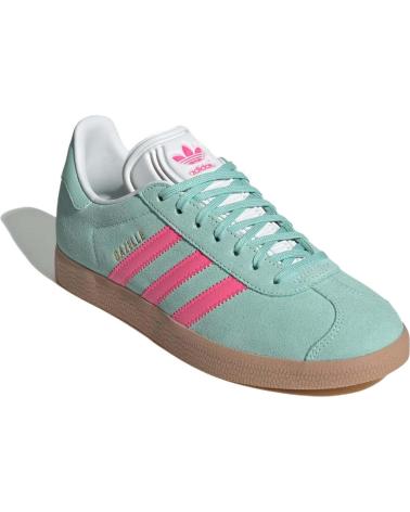 Woman Trainers ADIDAS ZAPATILLAS GAZELLE PARA MUJER EN COLOR AZUL CELESTE