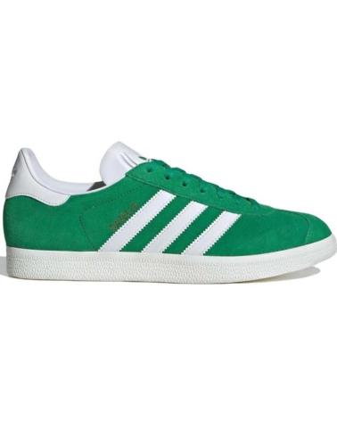Sportif pour Femme et Homme et Garçon ADIDAS ZAPATILLAS GAZELLE PARA HOMBRE EN COLOR VERDE