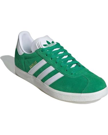 Sportif pour Femme et Homme et Garçon ADIDAS ZAPATILLAS GAZELLE PARA HOMBRE EN COLOR VERDE