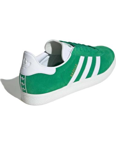 Sportif pour Femme et Homme et Garçon ADIDAS ZAPATILLAS GAZELLE PARA HOMBRE EN COLOR VERDE