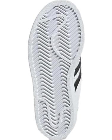 Sportif-De-Niña-ADIDAS-MODELO-SUPERSTAR-CF-C-PARA-KIDS-BLANCO