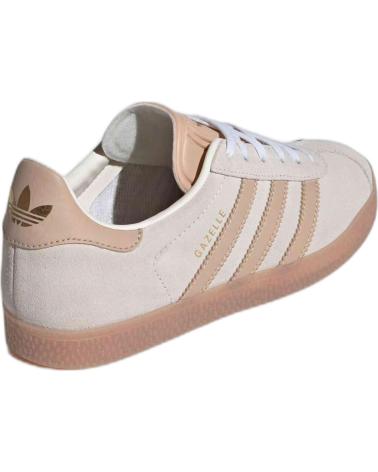 Deportivas de Mujer y Niña y Niño ADIDAS ZAPATILLAS GAZELLE UNISEX EN COLOR BEIGE