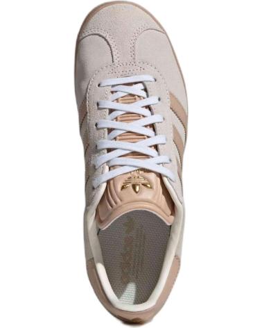 Deportivas de Mujer y Niña y Niño ADIDAS ZAPATILLAS GAZELLE UNISEX EN COLOR BEIGE